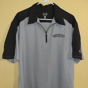 Sierra Nevada Brewing Lightweight Polo - Mountain Hardwear / Gray & Black / XL
